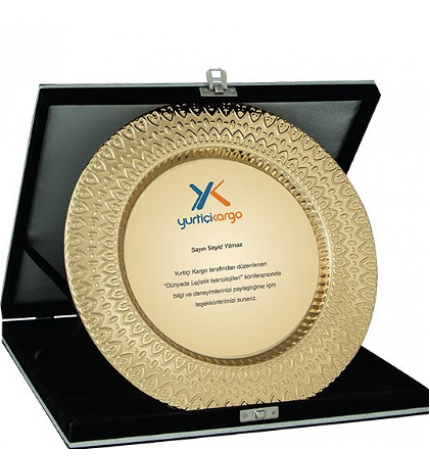 TP-HZ-009 TP-008 METAL TABAK PLAKET SARI